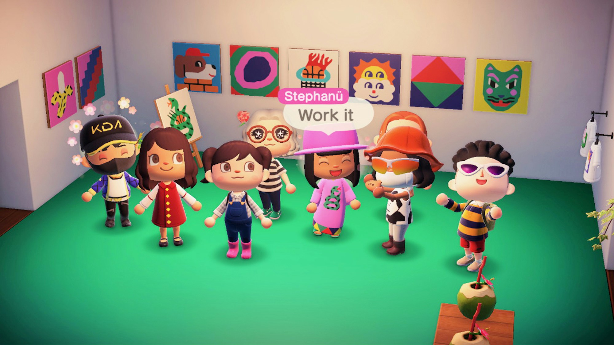 Inside Stephanie Unger S Virtual Art Exhibit On Animal Crossing
